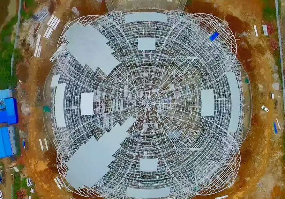 浙江体育馆网架
